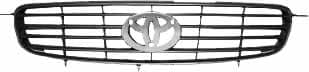 Решітка Пластикова Передня Права Toyota Corolla 2000-2001, 53111 02090