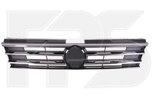 Решітка Пластикова Передня Права Volkswagen Tiguan