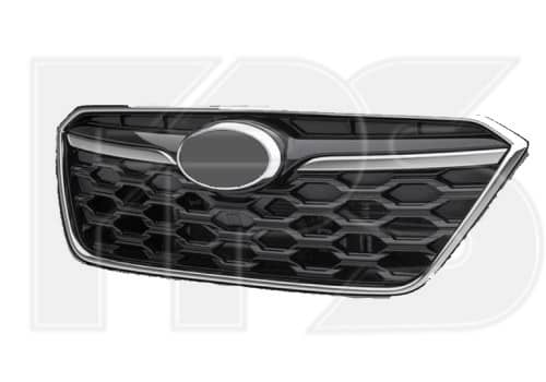 Решітка Пластикова Передня Subaru Outback 2019-2022