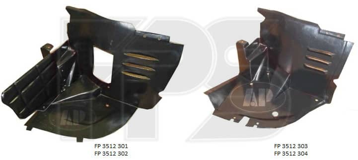 Решітка Пластикова Передня Ліва Mercedes-Benz C-Class 1993-2000, 202 698 2730, A 202 698 2730