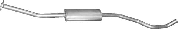 Глушник Посередені Nissan Micra 2003-2010, 20300AY11B, 20300AY11D