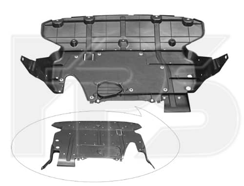 Ремчастина Пластикова Передня Права Subaru Forester 2021-2024