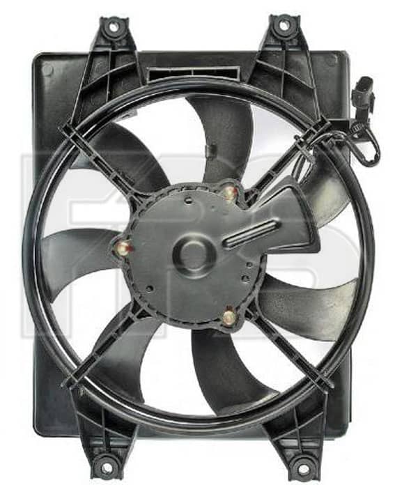 Вентилятор Радіатора (в Зборі) Hyundai Accent 2003-2005, 9773025000, 9773025100, 9773525000, 9773525100, 9773725000, 9778625000, 9778625001
