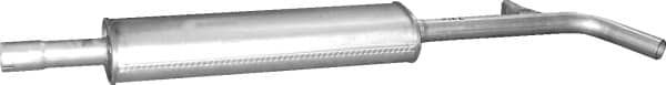 Глушник Посередені Renault Clio 2005-2009, 8200113657