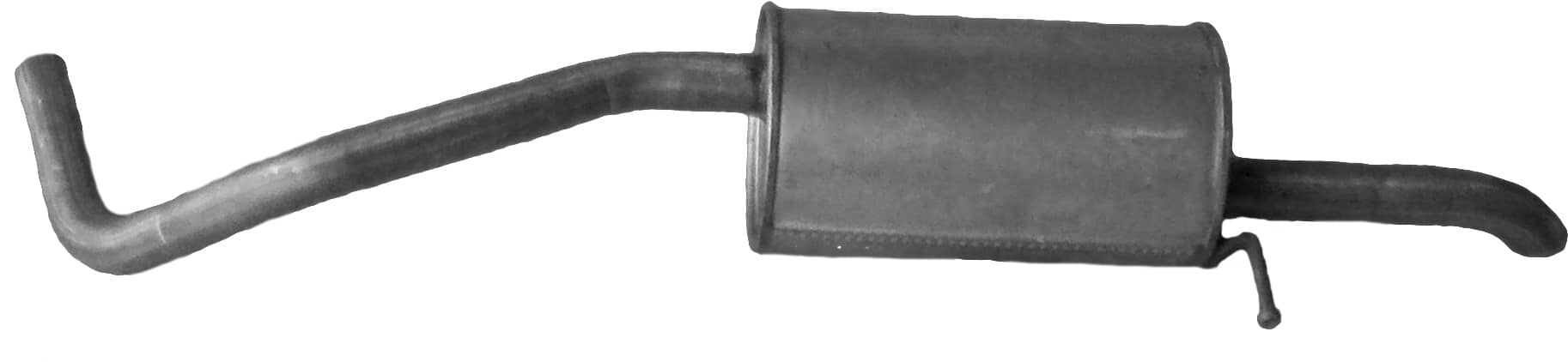 Глушник Задній Seat Ibiza 2002-2009, 6Q6253609AR, 6Q6253609BQ, 6R6253609AF