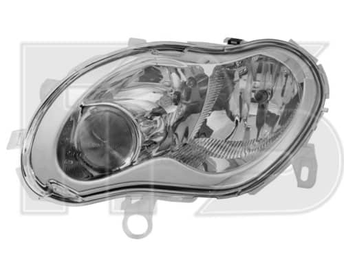 Фара Передня Передня Ліва Smart Fortwo 2002-2007, 0013464V001