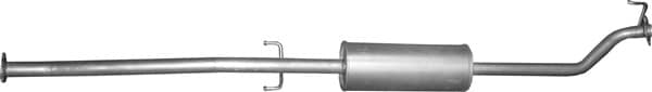 Глушник Посередені Honda CRV 2006-2009, 18220SWWE01