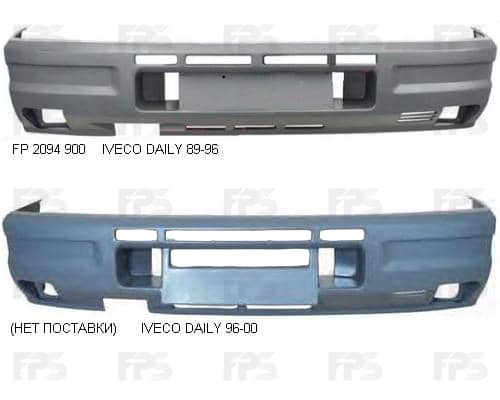 Бампер Передній Правий Iveco Daily 1989-2000, 0000093924306, 93924306