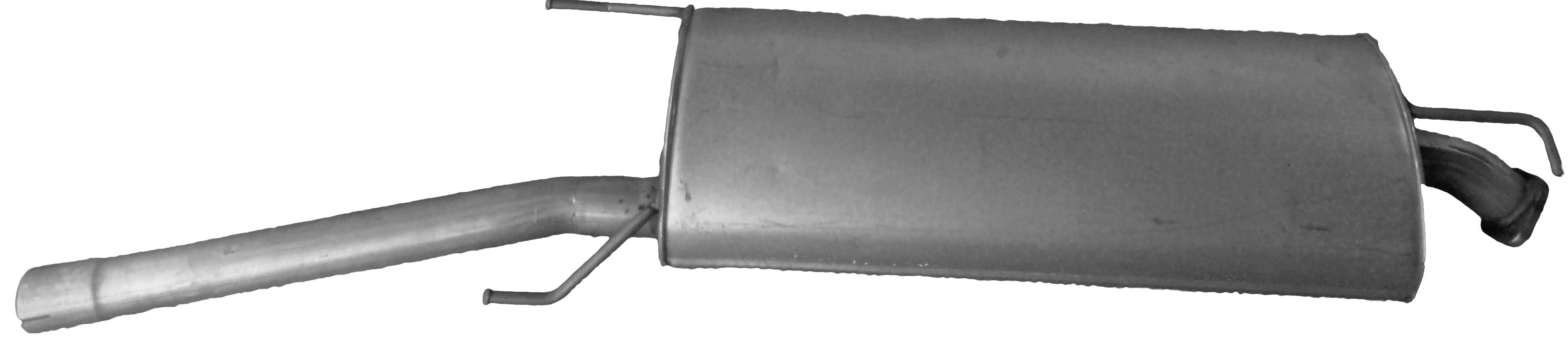 Глушник Посередені Toyota RAV4 2006-2010, 17420-28710, 1742028711, 1742028712, 1742037040, 1742037041, 1742037042