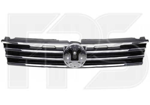Решітка Пластикова Передня Права Volkswagen Touareg 2014-2018