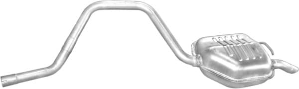 Глушник Задній Ford Mondeo 1993-1996, 1002651, 1011120, 1040545, 1041173, 1050528, 1059926, 1074184, 1107914, 6905708, 7038899, 7116126