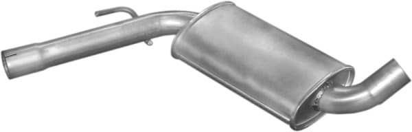 Глушник Посередені Volkswagen Passat 1988-1993, 357253409A