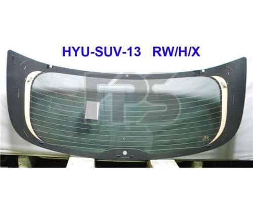 Скло Автомобільне(заднє) З Підігрівом Hyundai Santa FE 2012-2015