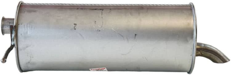 Глушник Задній Hyundai i20 2009-2012, 287101J700, 287104P700, 287301J100, 287304P100