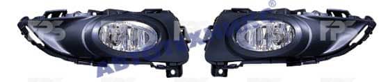 Фара Протитуманна Передня Права Mazda 3 2004-2009, BP4K51680B