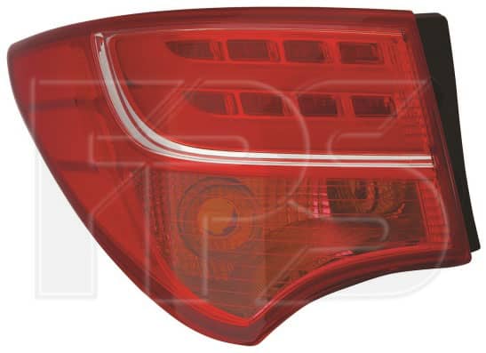 Ліхтар Задній Задній Лівий Hyundai Santa FE 2012-2015, 924012W130
