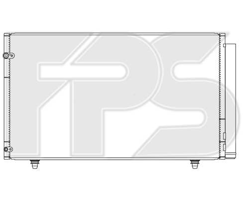 Радіатор кондиціонера Lexus RX 2009-2012, 884600E030