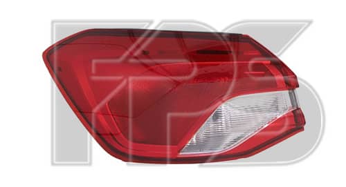 Ліхтар Задній Задній Лівий Ford Focus 2019-2022, 2196024, 2218336, 2278455, 2313606, 2339183, JX7B13405CA, JX7B13405CB, JX7B13405CC, JX7B13405CD, JX7B13405CE