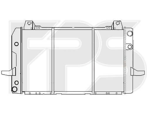 Радіатор Охолодження Ford Sierra 1982-1987