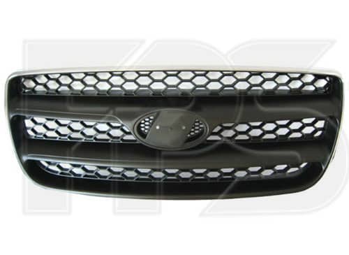 Решітка Пластикова Передня Ліва Hyundai Santa FE 2006-2009