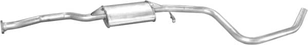 Глушник Посередені Ford Escort / Orion 1990-1995, 1009252, 5029005, 6626560, 6812197, 7180939, 7243467