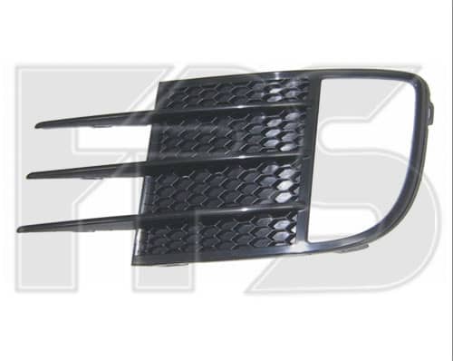 Решітка Пластикова Передня Права Volkswagen Golf 2009-2012, 5K0 853 666 C 9B9, 5K0853666C