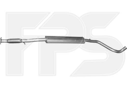Глушник Посередені Fiat 500 2007-2015, 517881194