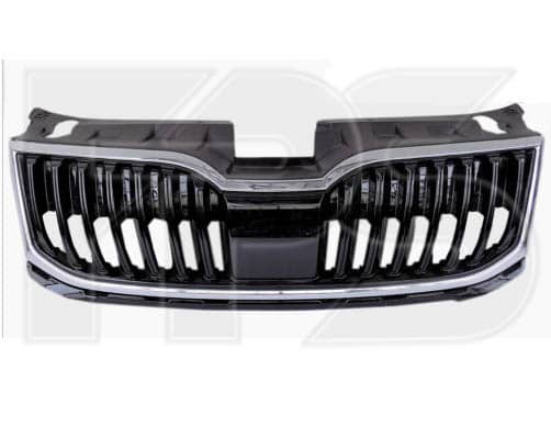 Решітка Радіатора Пластикова Передня Права Skoda Octavia 2017-2020