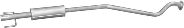 Глушник Посередені Opel Astra 1998-2009, 5852063, 90531286