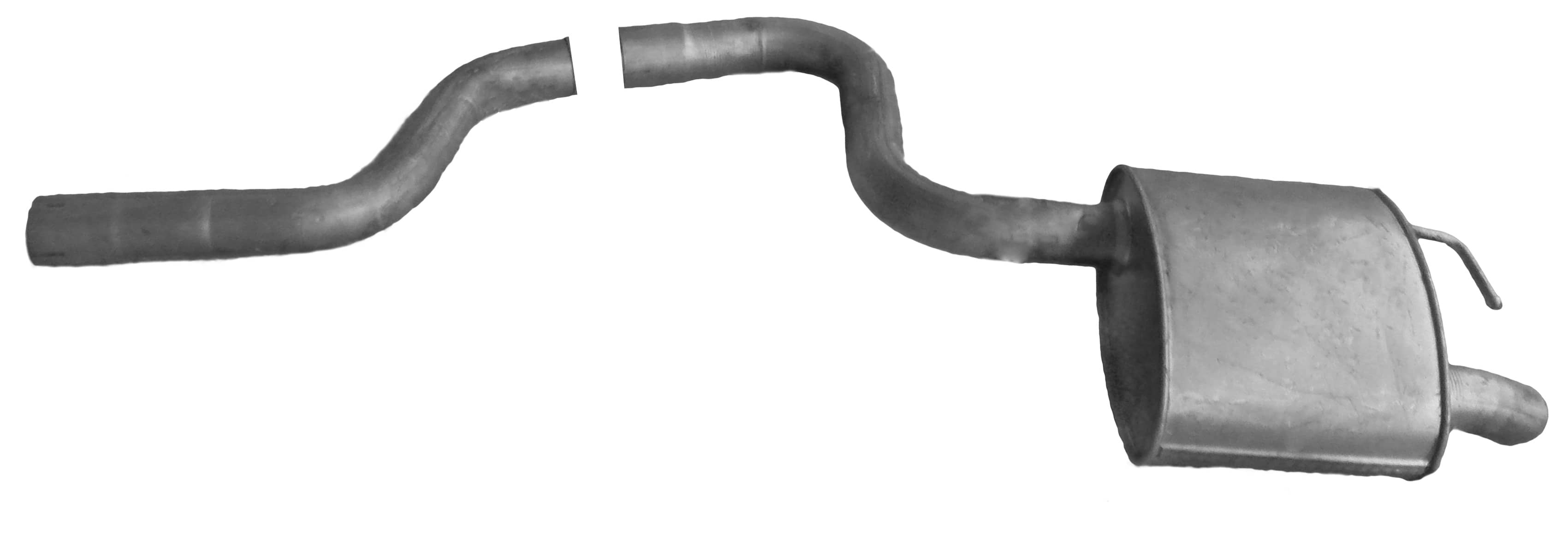 Глушник Задній Ford Mondeo 2001-2003, 1148404, 1149870, 1213491, 1373797, 1518079, 2S715K214MB, 2S715K214MC, 5S715K214CA