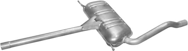 Глушник Посередені Volkswagen Passat 1997-2000, 3B0 253 409 K, 3B0 253 409 T