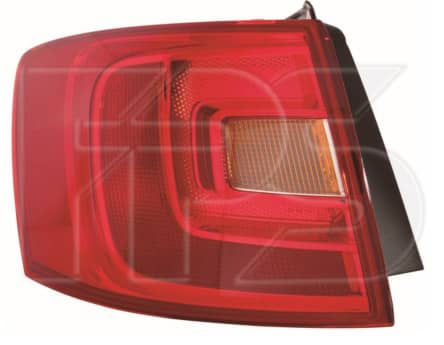 Ліхтар Задній Задній Лівий Volkswagen Jetta 2010-2014, 16D945095, 5C6945095A, 5C6945095E