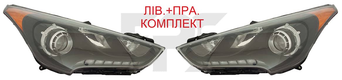 Фара Передня Передня Права Hyundai Veloster 2012-2017