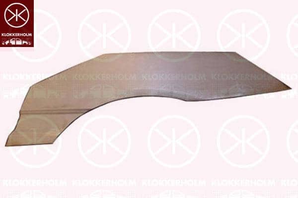 Ремчастина Металева Задня Ліва Mercedes-Benz C-Class 2000-2007