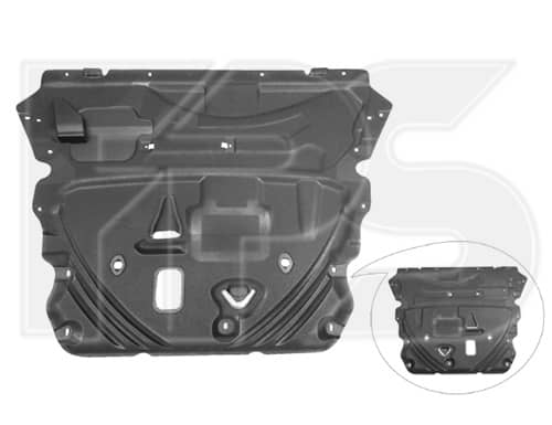 Ремчастина Пластикова Передня Права Ford Escape 2023+
