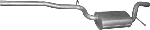 Глушник Посередені Volkswagen Passat 2011-2015, 3C0253409BK