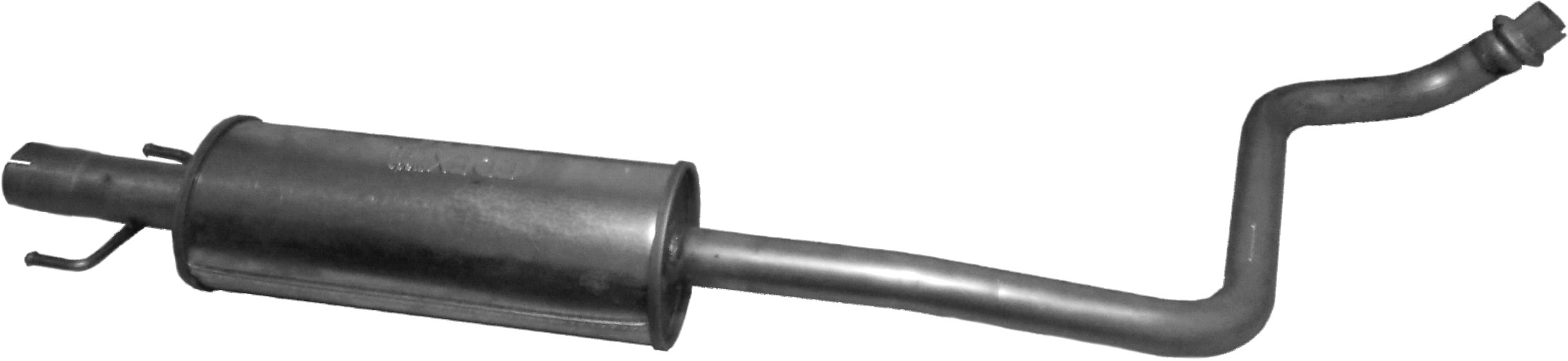 Глушник Посередені Toyota Yaris 1999-2006, 1741021101, 17410-21110, 1741021111, 1741021170, 1741021171