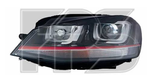 Фара Передня Передня Права Volkswagen Golf 2013-2017, 5G1941040A