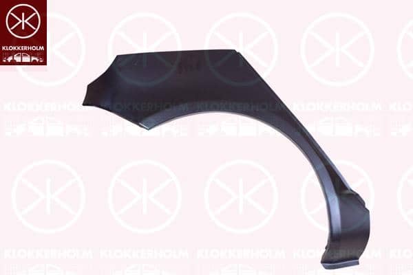 Ремчастина Металева Задня Права Toyota Yaris 1999-2006