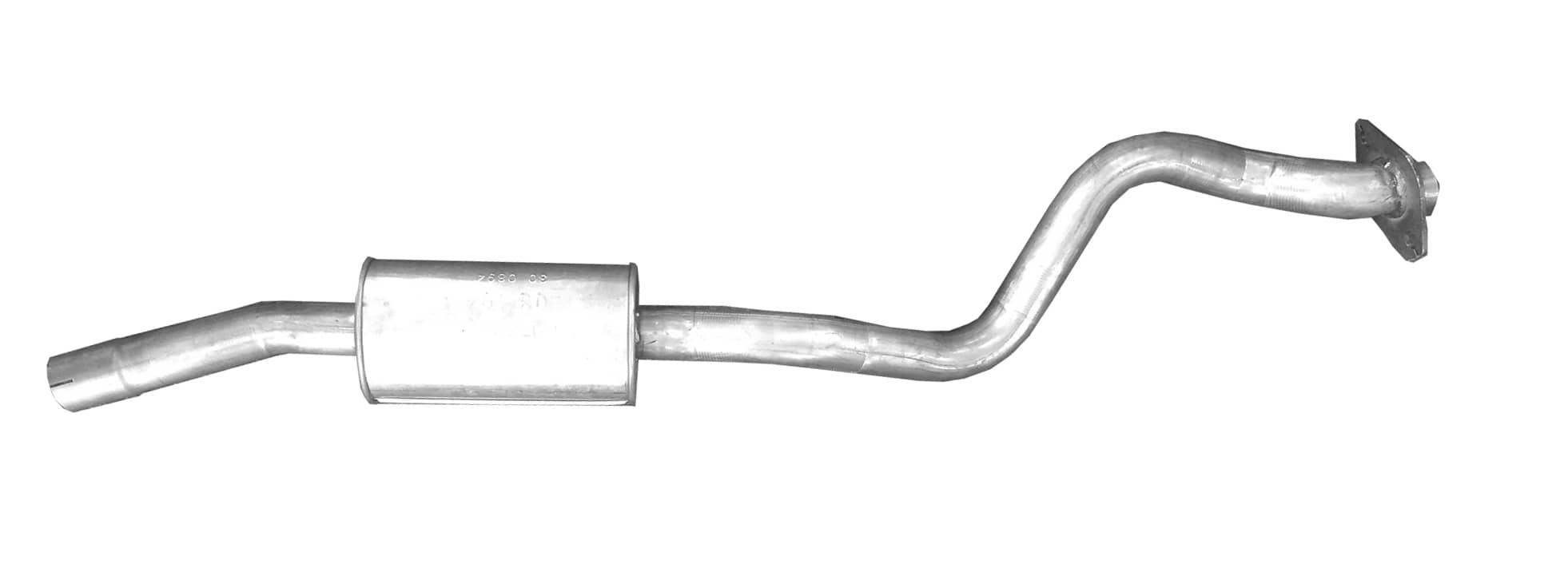 Глушник Посередені BMW 3 2006-2008, 18 30 7 582 074, 18107549427, 18307645970