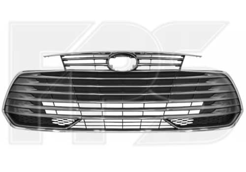 Решітка Пластикова Передня Права Toyota Avalon 2018-2022