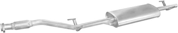 Глушник Посередені Mercedes-Benz Sprinter 1995-2000, 9014901319