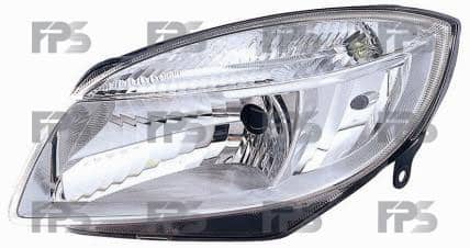 Фара Передня Передня Ліва Skoda Fabia 2007-2010, 5J1941015, 5J1941017