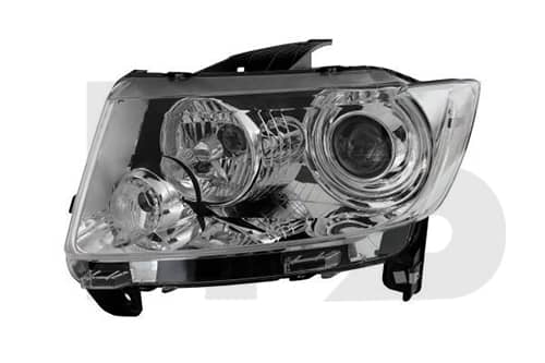 Фара Передня Передня Ліва Jeep Compass 2011-2016, 05182553AC, 05182553AE