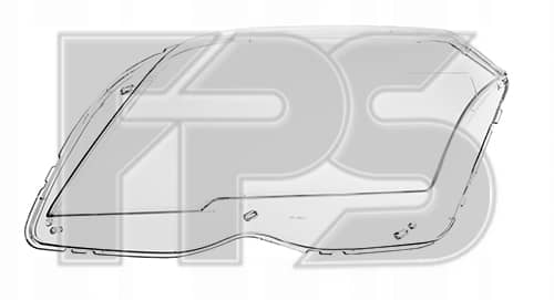 Скло Фари Переднє Праве Mercedes-Benz Glk-Class 2008-2015