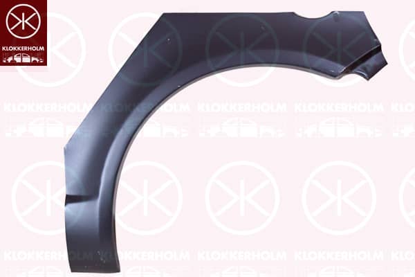 Ремчастина Металева Задня Ліва Toyota Yaris 1999-2006