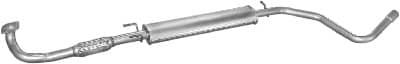 Глушник Посередені Fiat Stilo 2001-2008, 46822192, 71765072, 73502793