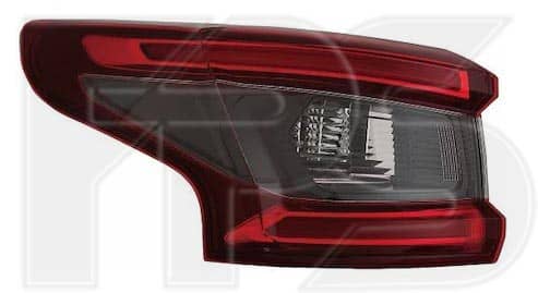Ліхтар Задній Задній Лівий Nissan Qashqai 2017-2021, 26555HV00A