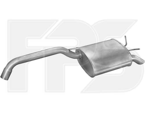 Глушник Задній Renault Safrane 1992-2000, 7700414799
