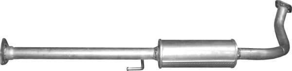 Глушник Посередені Honda HRV 1999-2006, 18220-S2H-305, 18220-S2H-E01, 18220-S2H-E03